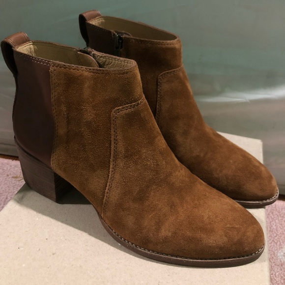 the asher boot in suede and leather
